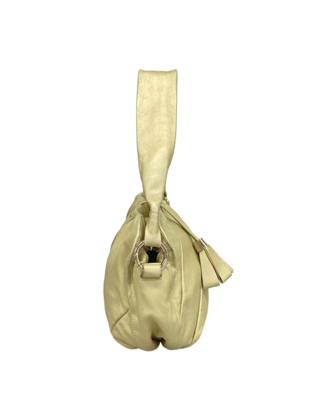 Celine Handbag Bittersweet Gold Leather - Picture 2 of 10